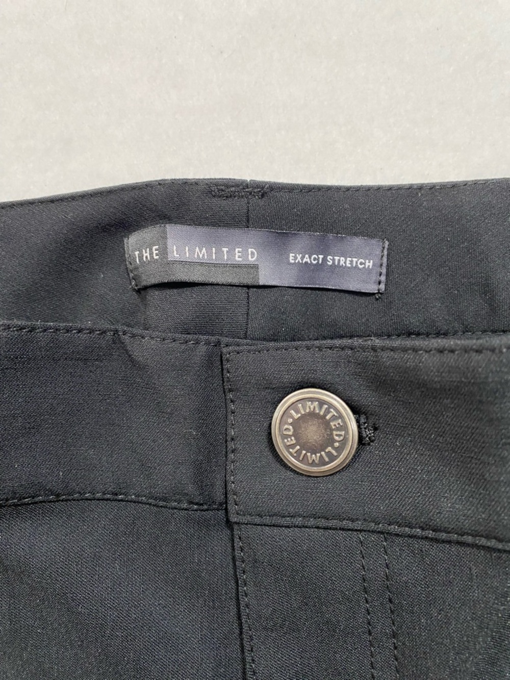 NWT The Limited Exact Stretch Super Skinny Leg Pants Black Women’s 2 Zip Ankle - Picture 5 of 14
